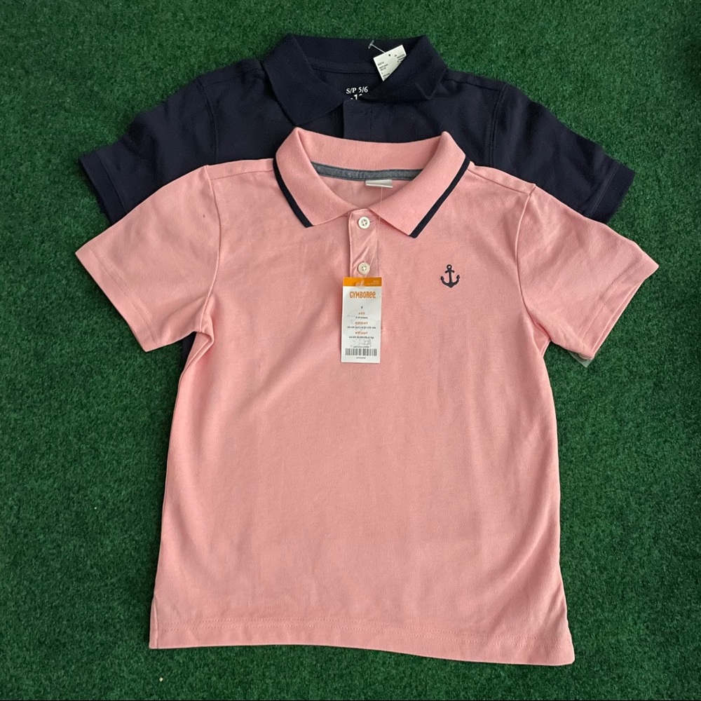 🟢 Gymboree & Children’s Place polo shirts